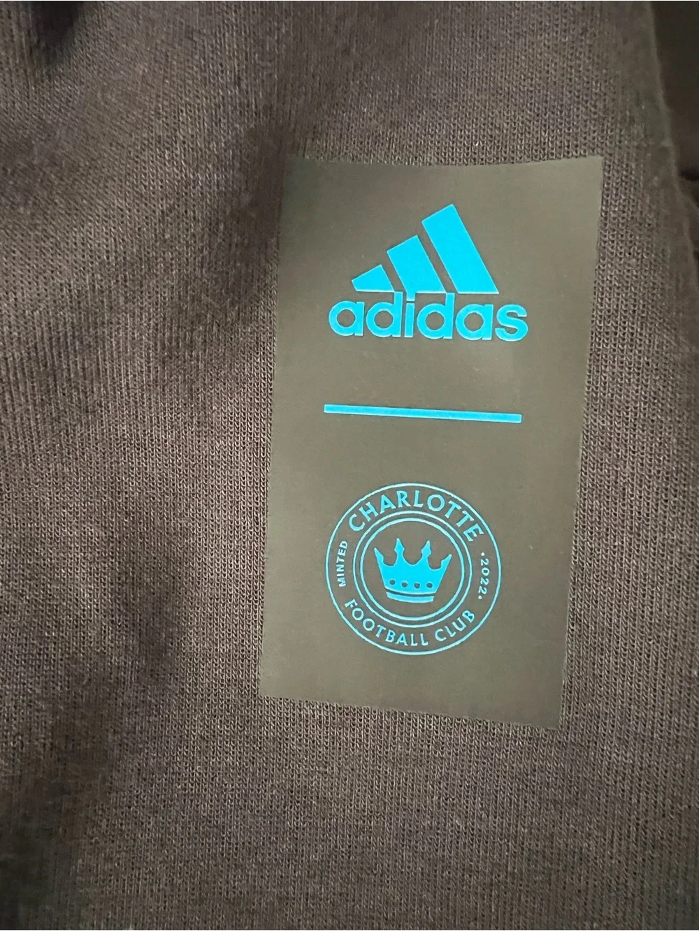adidas MLS Charlotte Black Men’s Pullover Hoodie